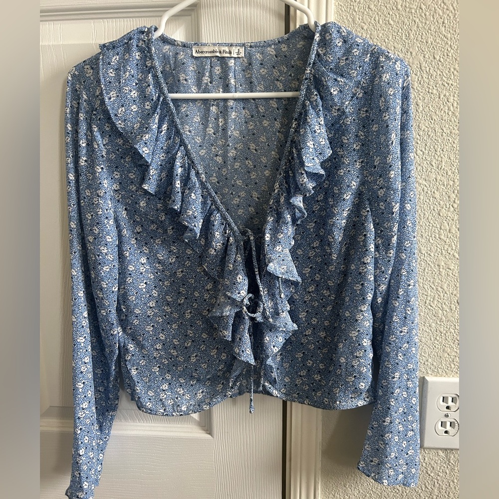Abercrombie & Fitch Floral Print Blouse